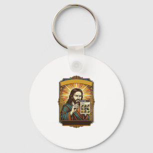 Chaveiro Jesus Escadas Embaçadas Teste Captcha Segurança Te