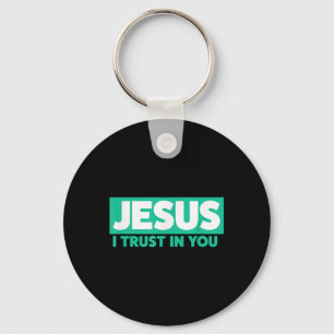 Chaveiro Jesus, Eu Confio em Você