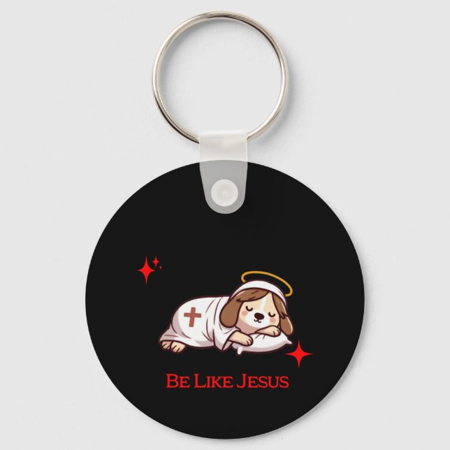 Chaveiro Jesus Fez Naps Cachorro (Frente)