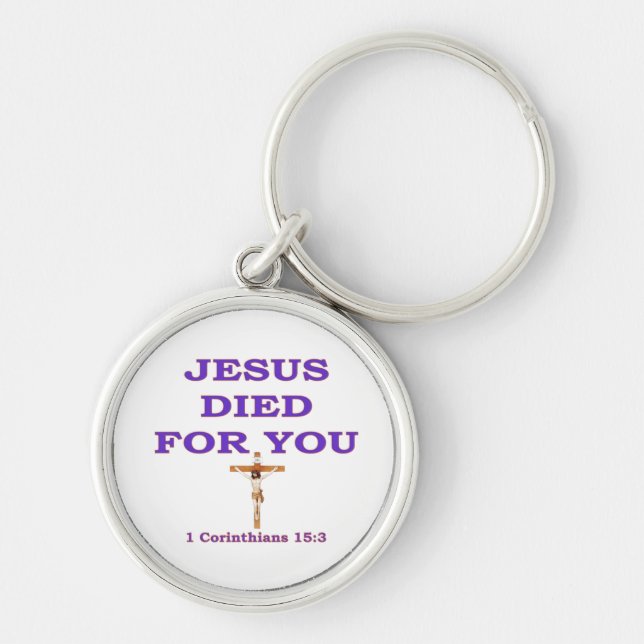 CHAVEIRO JESUS MORREU POR VOCÊ (Frente)