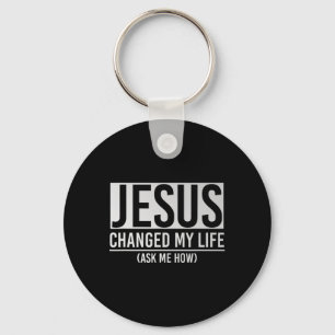 Chaveiro Jesus Mudou Minha Vida Pergunte Como Jesus 