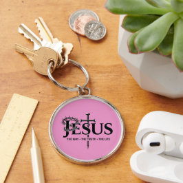 Chaveiro Jesus o caminho, a verdade, a vida!