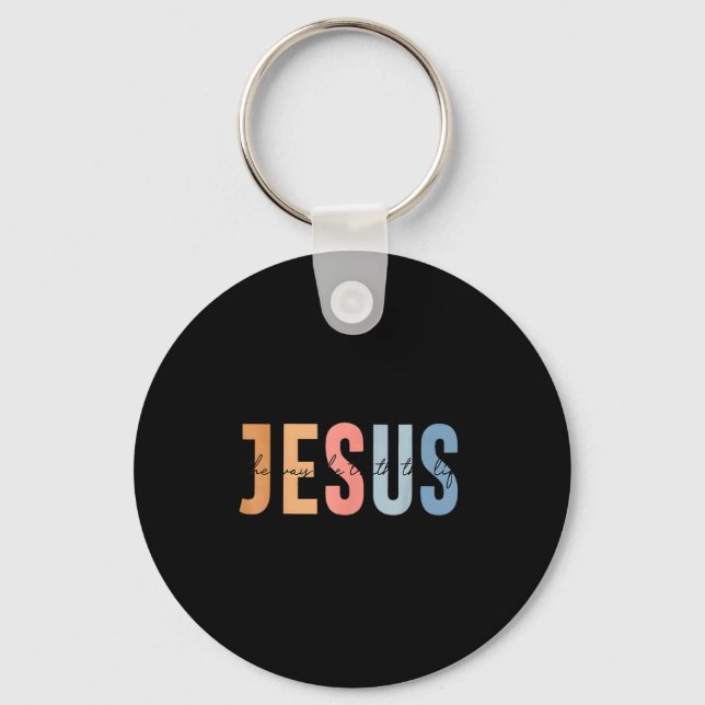 Chaveiro Jesus O Caminho A Verdade A Vida Versículo Bíblico (Frente)