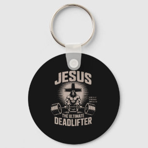 Chaveiro Jesus O Levantador de Peso Defunto Definitivo Garo