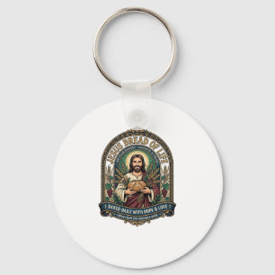 Chaveiro Jesus Pão Da Vida Jesus Pão Vida Padaria Cristo
