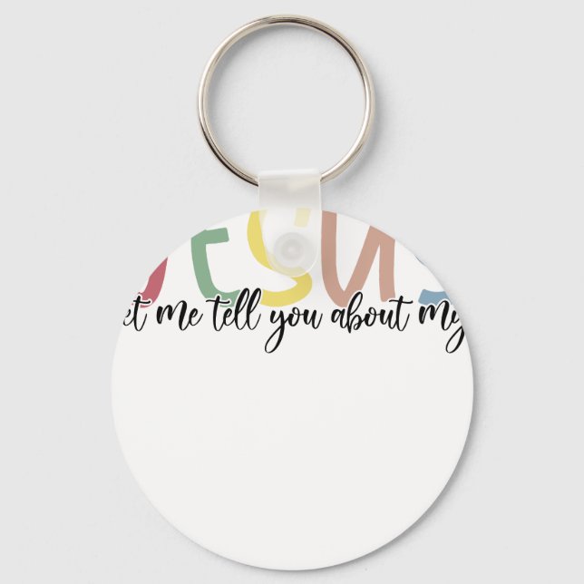 Chaveiro jesus, retrô, vintage (Frente)