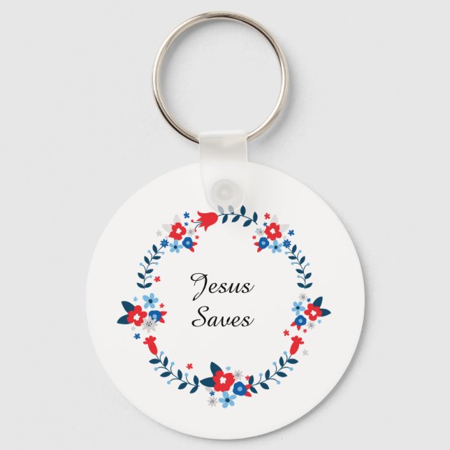 Chaveiro Jesus Salva (Frente)