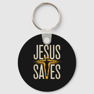 Chaveiro Jesus Salva Fé Cristã Devoção Crente