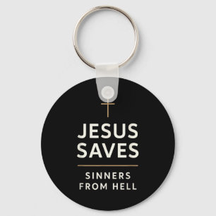 Chaveiro Jesus salva pecadores do inferno Evangelho Evangel