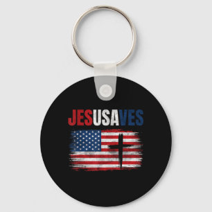 Chaveiro Jesus Salva Usa Jesusaves Religioso Cristão