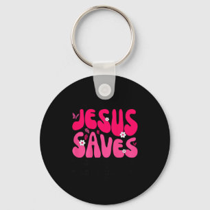 Chaveiro Jesus Salva Versículo Bíblico Fé Cristã Religiosa