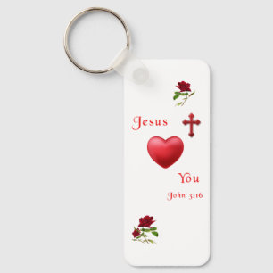 Chaveiro jesus te ama