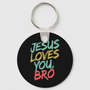 Chaveiro Jesus Te Ama Bro Crianças Cristãs Engraçadas