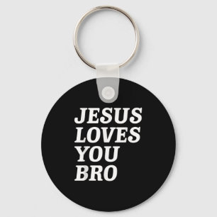Chaveiro Jesus Te Ama, Irmão, Fé Cristã Engraçada V