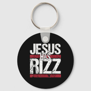 Chaveiro Jesus Tem Rizz Simples Fé Cristã Crença Deus