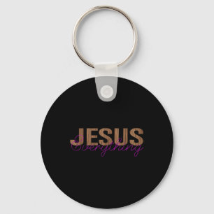 Chaveiro Jesus tudo cristão cruza Deus Bíblia de fé R