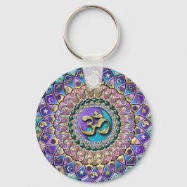 Chaveiro Jeweled Astrosymbology Mandala Keychain