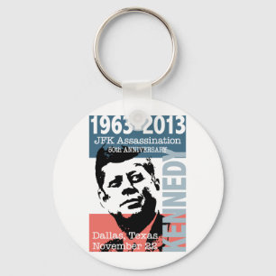 Chaveiro JFK Kennedy Assassination Aniversário 1963 - 2013