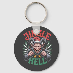 Chaveiro Jingle Hell Christmas Krampus Mau Xmas