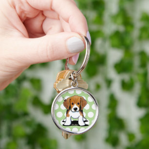 Chaveiro JiniArt Beagle Pup