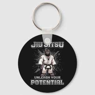 Chaveiro Jiu Jitsu Brasileiro MMA e BJJ de Grappling Fofo
