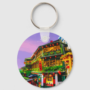 Chaveiro Jiufen, Taiwan - Antiga Casa de Chá