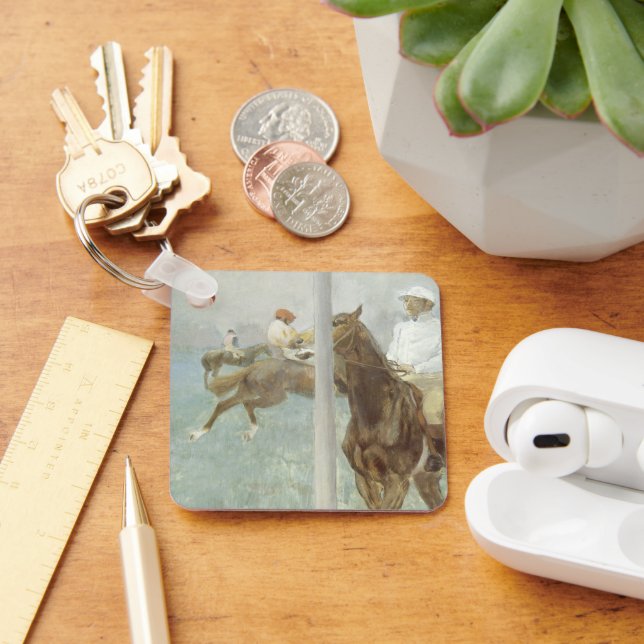 Chaveiro Jockeys Antes da Corrida por Edgar Degas (Mesa)