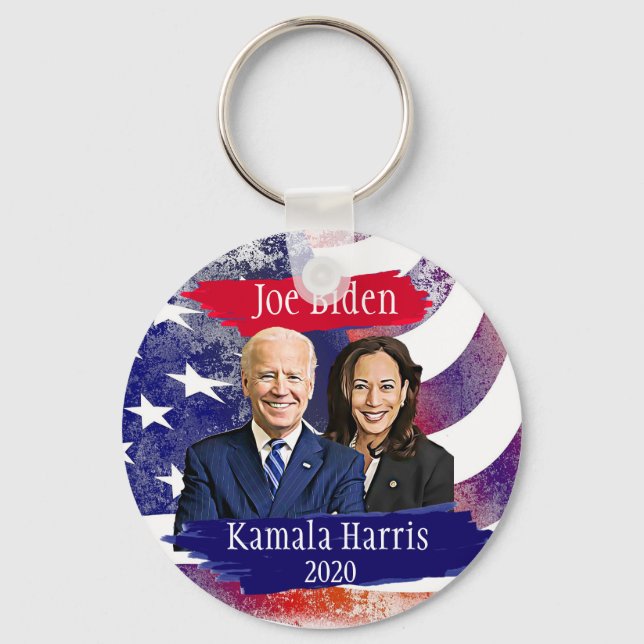 Chaveiro Joe Biden e Kamala Harris 2020 (Frente)