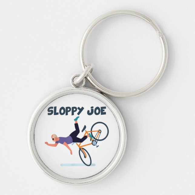 Chaveiro Joe Funny Biden Shirt Sloppy Joe Biden Funn (Frente)