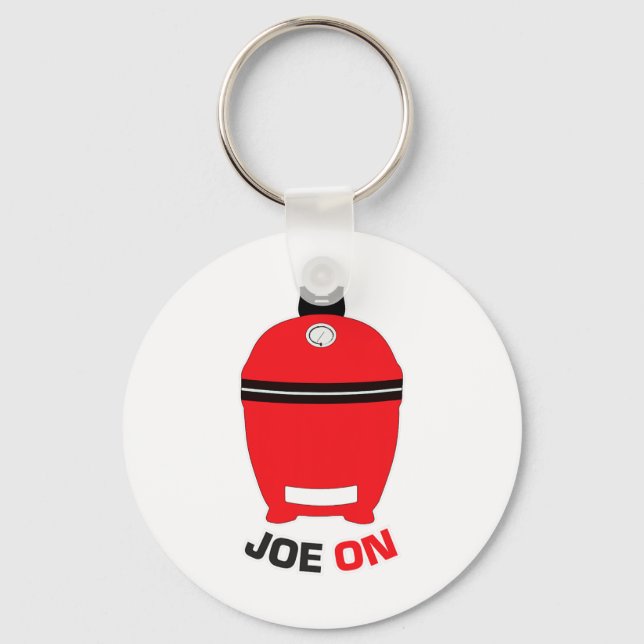 Chaveiro Joe No Red Churrasco Griling Low E Slow Kamado Cha (Frente)