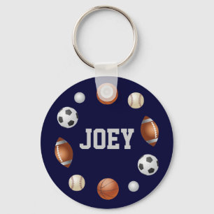 Chaveiro Joey World of Sports Key Chain - Azul