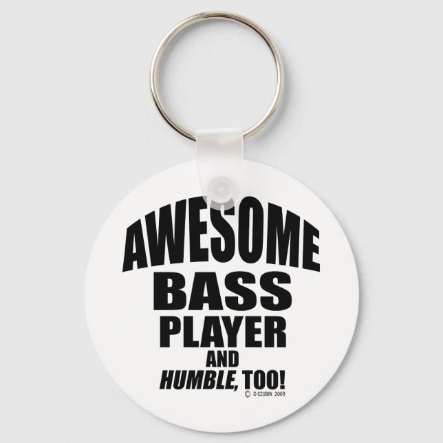 Chaveiro Jogador Bass Incrível (Frente)