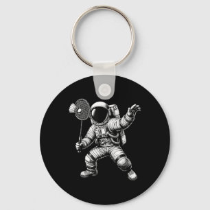 Chaveiro Jogador de Badminton Astronauta Espacial Esporte L