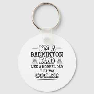 Chaveiro Jogador de Badminton, Pai de Camisas de Badminton