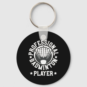 Chaveiro Jogador de Badminton Profissional Shuttle - Presen