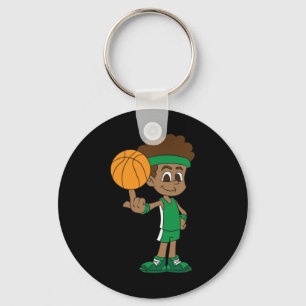Chaveiro Jogador De Basquete Apontou O Dedo
