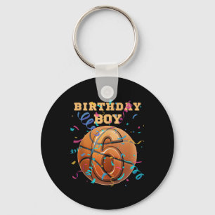 Chaveiro Jogador de basquete de 6 anos, 6 Birthday Boy, 6 a