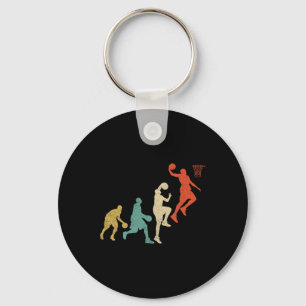 Chaveiro Jogador de Basquete Retro Enterrada para Frente Co