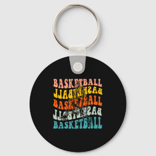 Chaveiro Jogador de basquete vintage masculino meninos cria