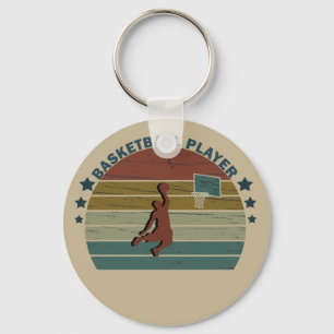Chaveiro jogador de basquetebol