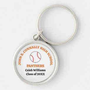 Chaveiro Jogador de Beisebol Personalizado da Escola de Ens