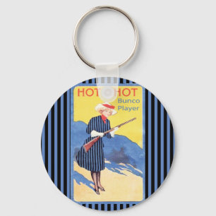 Chaveiro jogador de bunco quente