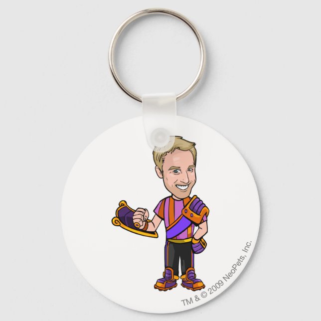 Chaveiro Jogador de Funcionarios Kreludor Induplicável (Frente)