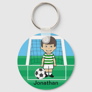 Chaveiro Jogador de Futebol Cujo Lado Personalizado - Lúpul