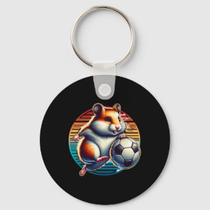 Chaveiro Jogador de Futebol de Hamster Cool Byll Campeão Cr