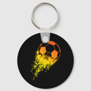 Chaveiro Jogador de Futebol Esportes Vintage Homens Meninos