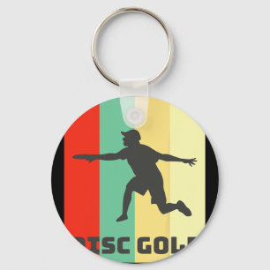Chaveiro Jogador de Golfe de Disco Esporte Golfe de Disco R