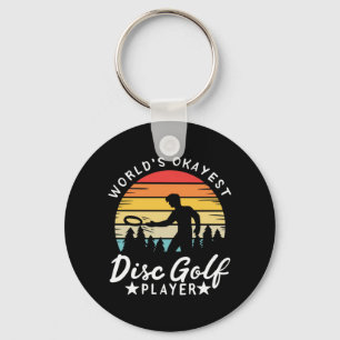 Chaveiro Jogador de Golfe do Disco Mais Okayest