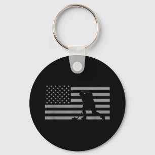 Chaveiro Jogador de Hóquei - Hóquei na Bandeira Americana