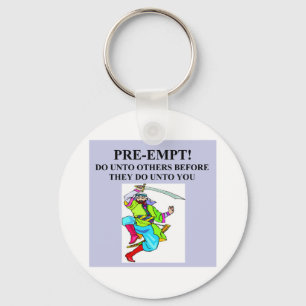 Chaveiro jogador de jogo bridge duplicado